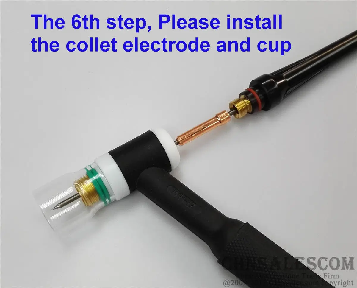 CHNsalescom 17 шт. набор для сварки TIG Stubby газовые линзы #12 чашка пирекс Tig 18/26/1/8 &quot3 2
