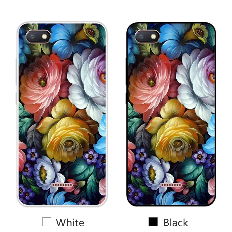 Чехол для телефона Redmi 6A 5 45 дюйма матовый чехол Xiaomi 6a мягкий силиконовый из ТПУ с
