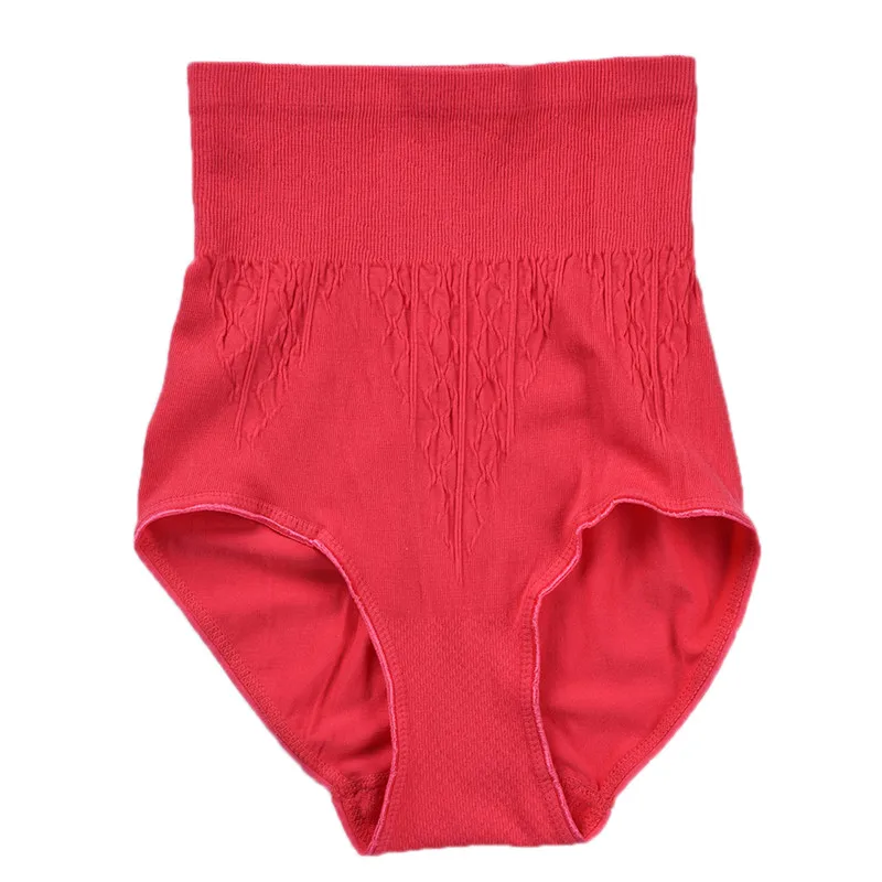 Модное женское нижнее белье однотонные Трусики с высокой талией для