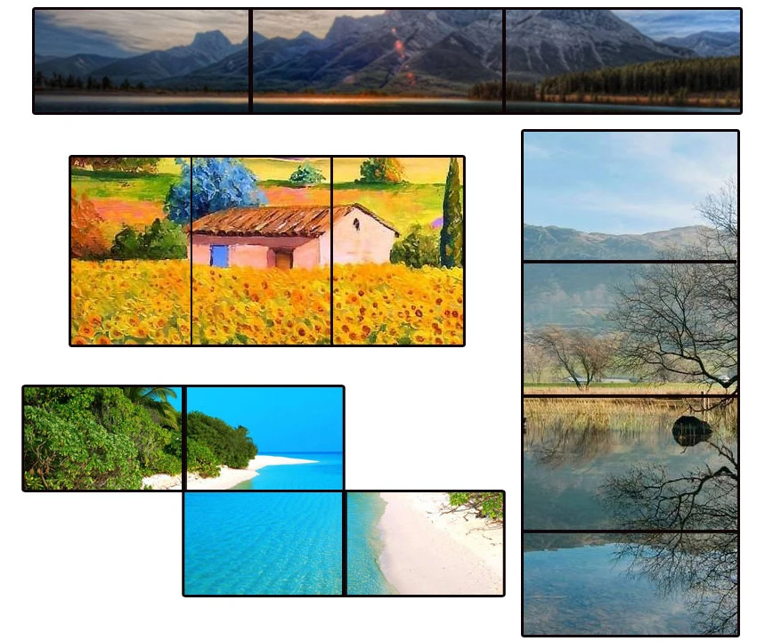 4 канала видео настенный контроллер HDMI видео процессор 2x2 с HDMI VGA DVI USB вход