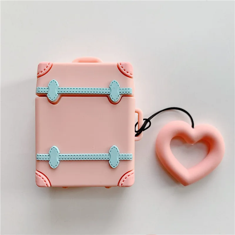 Мультфильм Etui оболочка наушники аксессуары Жесткий Чехол для Airpods airpods2 Беспроводная bluetooth-гарнитура Coque для airs i10 tws роскошный