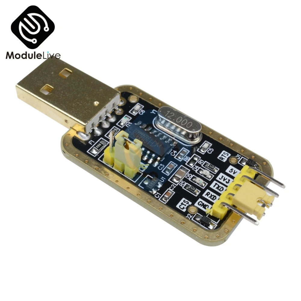 CH340G CH340 модуль RS232 к TTL обновление USB последовательному порту золотой замена PL2303 в