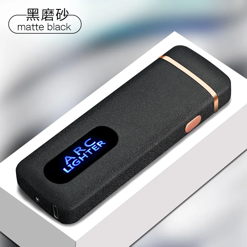 Креативная индивидуальная USB ветрозащитная зарядка плазменная импульсная