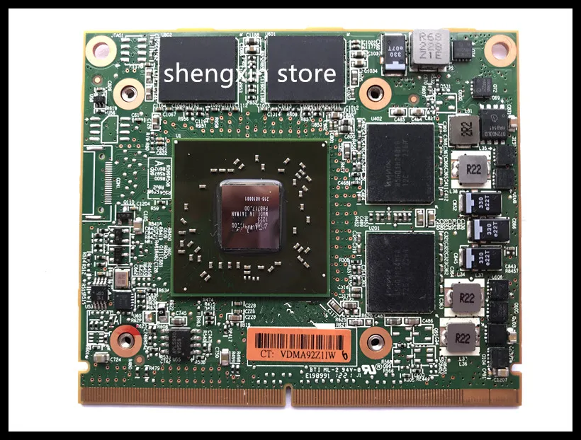 Оригинальный HD6770M HD6770 HD 6770M 216 0810001 VGA дисплей видеокарта 1 Гб для ноутбука HP EliteBook 8560