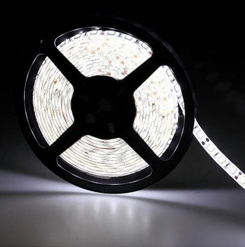 

5M DC 12V LED Strip Light White/Warm White SMD 5050 Flexible Strip Light Waterproof IP65 Outdoor Advertising LED Strip Tape