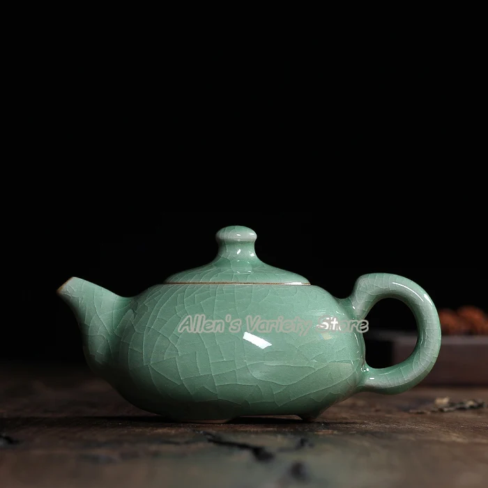 

Kungfu tea set sets teaset pot Chinese Pots Longquan Celadon Ceramic pottery pot China Teapot Porcelain teakettle Teapot Kettle