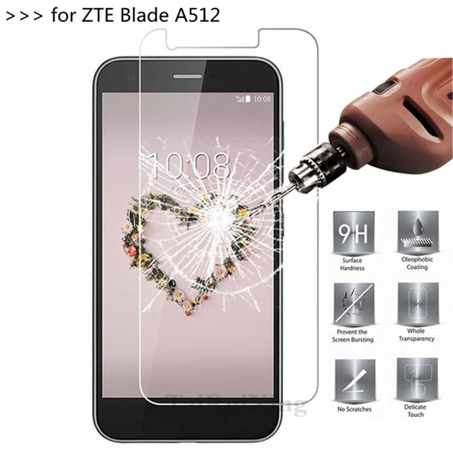 Для ZTE Blade Z10 закаленное стекло 9H защитная пленка Взрывозащищенная для ЖК экрана