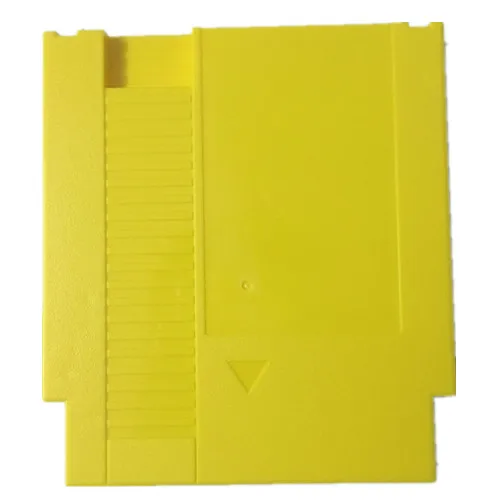 Желтый цветной 72-контактный игровой картридж сменный Пластиковый корпус для NES |