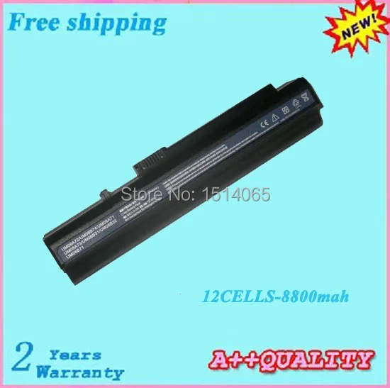 12 ячеек батареи ноутбука для ACER Aspire One A110 A150 ZG5 UM08A31 UM08A71 UM08A72 UM08A73 UM08B74 | Компьютеры и
