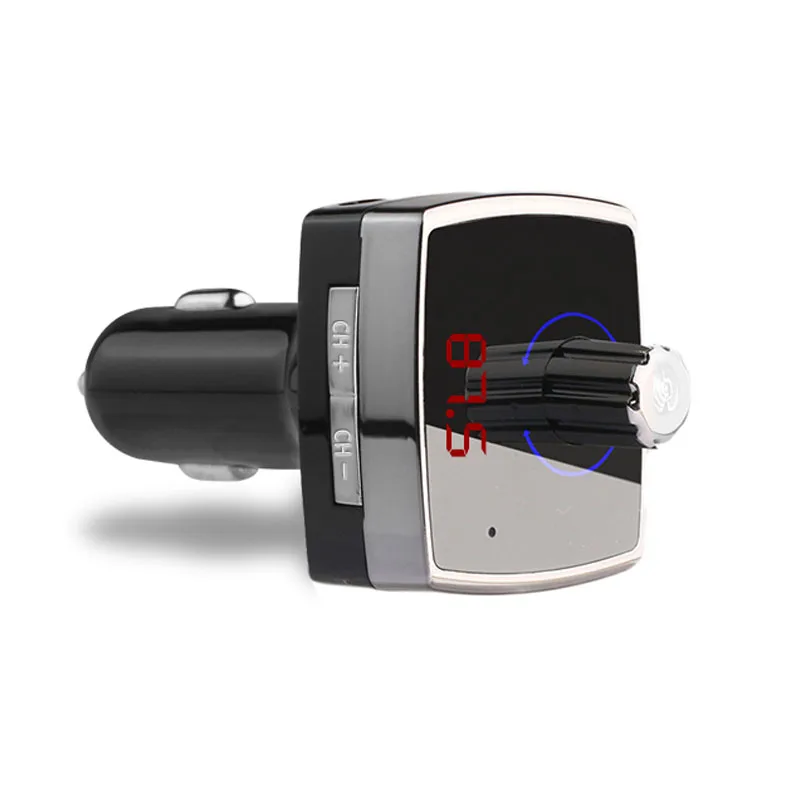 JaJaBor Bluetooth 4 2 автомобильный комплект свободные руки 3 5 мм AUX Автомобильный MP3 плеер