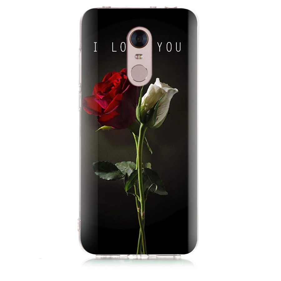 Чехол для телефона с узором Xiaomi Redmi 4X Note 3 Mi A1 4 Pro 4A 5 6 6pro 5A 6A мягкий чехол из ТПУ Fundas