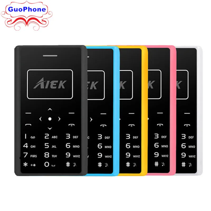 2017 Оригинал AIEK X7 телефон 4 8 мм MP3 Bluetooth светодио дный свет Low Radiation Миниатюрный