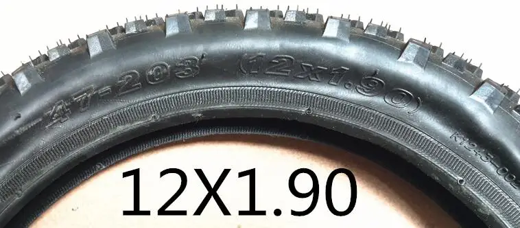 12X1.90 1 шт. 12 1/2x2 1/4 велосипедные шины 10x2,0 12x1,90 12x2,00 шины электрические для скутера балансировочный Ховерборд самобалансирующийся баланс - Цвет: 12X1.90