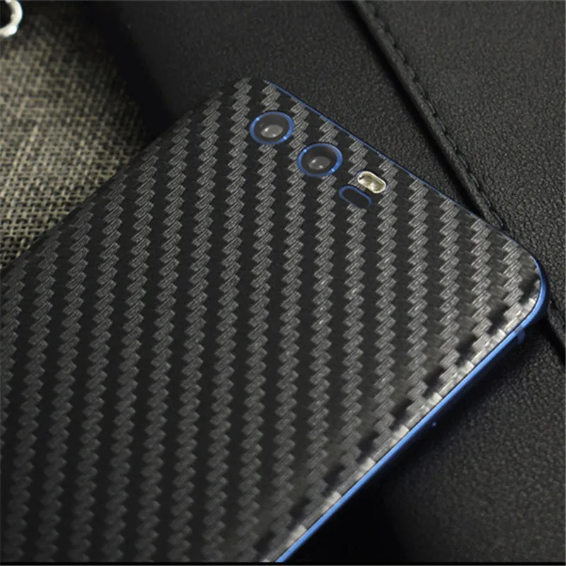 1/3/10 pcs New 3D Carbon Fiber Skins Protective Film Skin Wrap Cellphone back paste Sticker For Huawei Honor 9 |