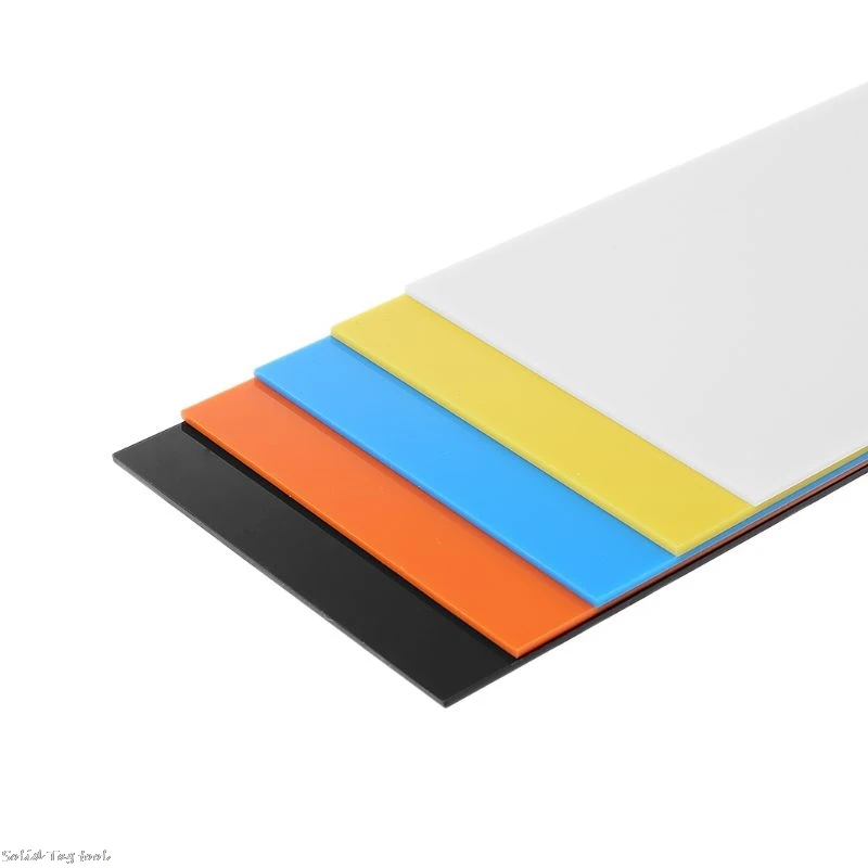 10x20 см доска из оргстекла цветной акриловый лист DIY игрушки Аксессуары Модель dls