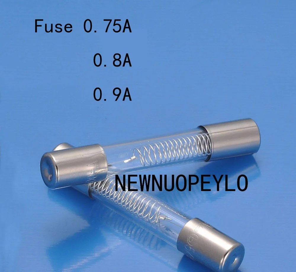 20PCS 5KV 0.75A 0.8A 0.9A Microwave Oven High Voltage Fuse for Galanz/Midea be current midea microwave oven comfee cmw207m02w