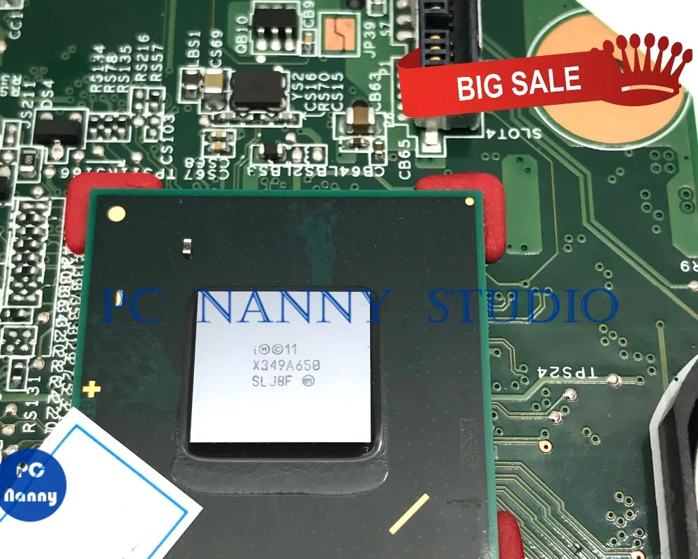 PANANNY для HP 650 CQ58 материнская плата ноутбука 687701 501 001 HM75 s989 DDR3