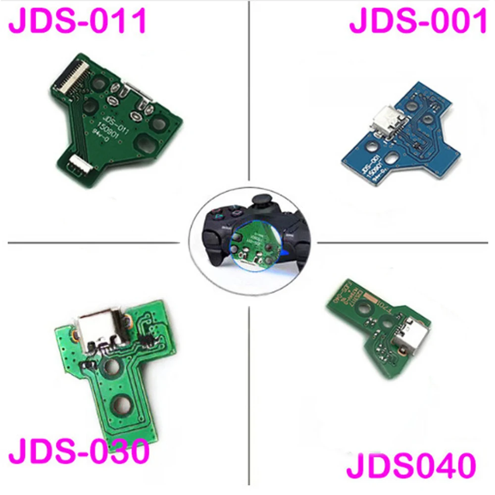 10 шт. Беспроводной контроллер для ps4 JDS 12Pin 14Pin основная плата мигающая лампа