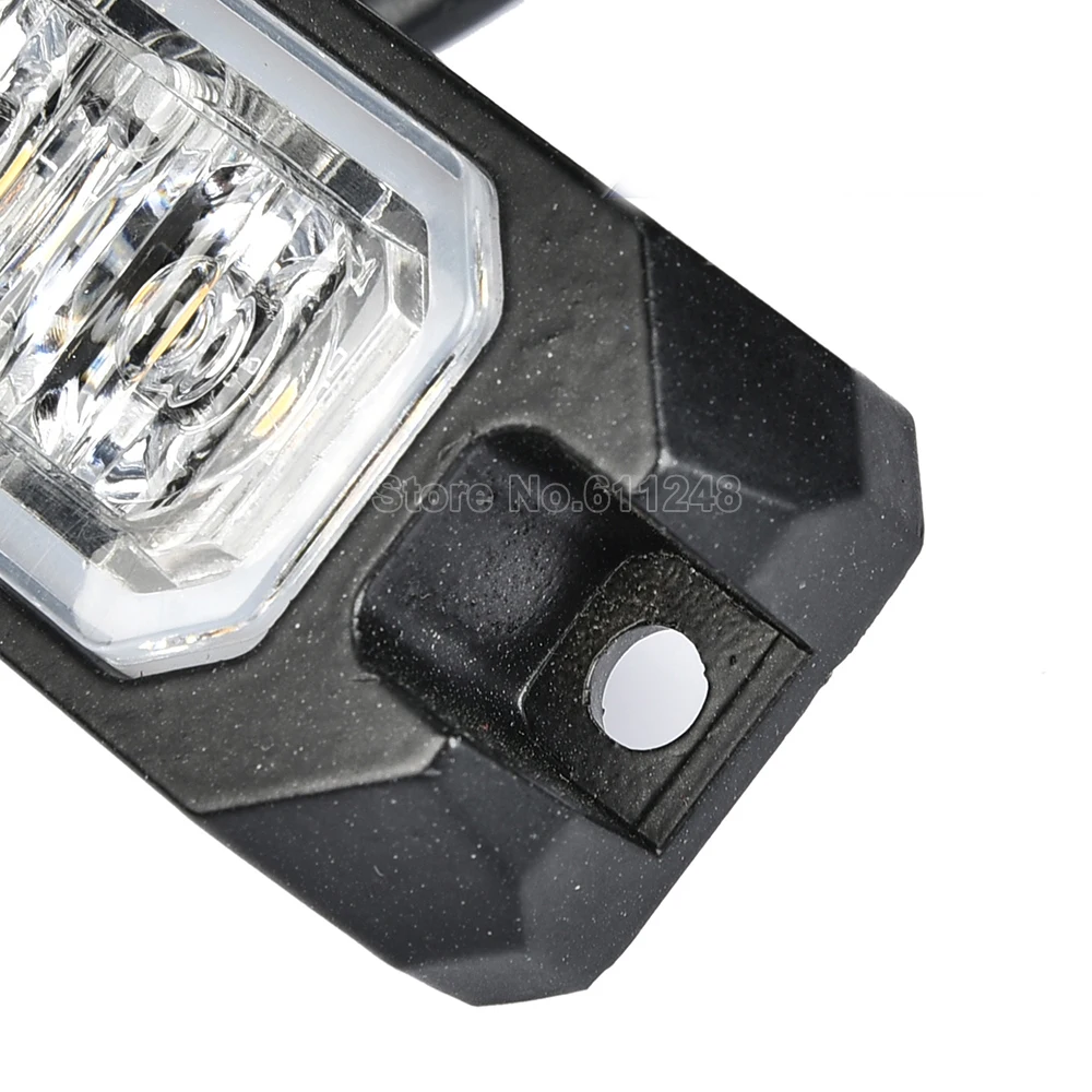 Высокая яркость 6LED водонепроницаемый 18 Вт автомобильный светильник Strobel Предупреждение полицейский светильник Грузовик Лодка вилочный боковой сигнальный светильник s 9 V-30 V