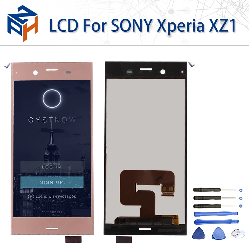 100% Оригинальные ЖК дисплей для sony Xperia XZ1 XZ 1 G8341 G8342 Дисплей самолет с Сенсорный