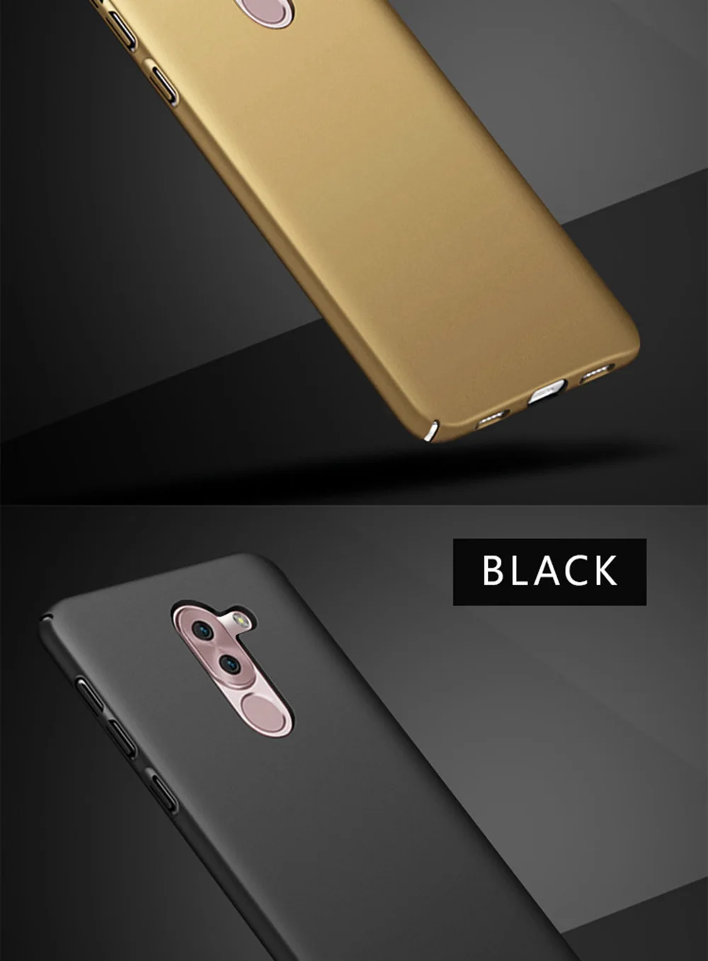 Чехол для huawei Honor 6X, Жесткий ПК Пластиковый тонкий матовый чехол для huawei GR5 /mate 9 Lite, чехол для телефона s, роскошные Матовые чехлы