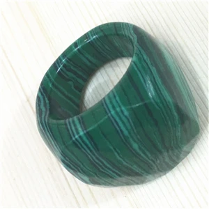 Malachite Хит, модные натуральные черные, зеленые, синие кольца с агатами, большие кольца для женщин и мужчин, кольцо на палец для мужчин и женщин, ювелирные изделия - Цвет основного камня: Malachite