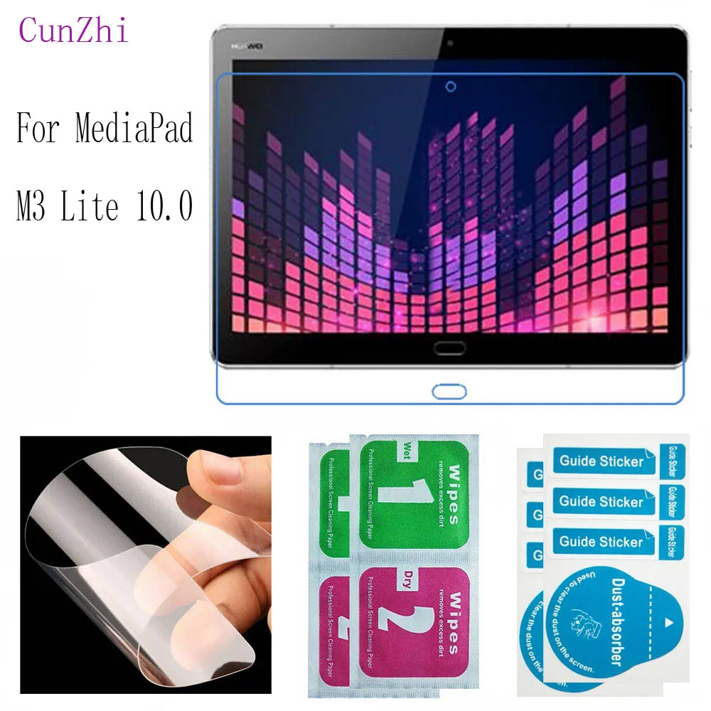2 шт. ультратонкая Защитная пленка для планшетного ПК Huawei MediaPad M3 Lite 10 0|Защитные