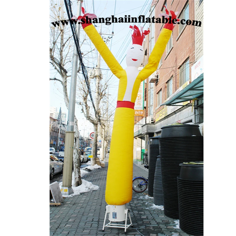 

inflatable outdoor air sky dancing man for advertising free shipping