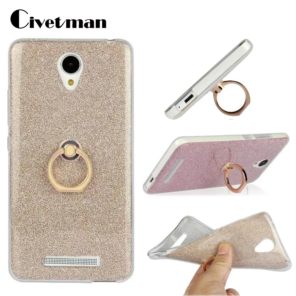 Чехол для Xiaomi Red Rice Hongmi Note 2 Redmi 5 дюйма силиконовый защитный чехол из ТПУ блестящий
