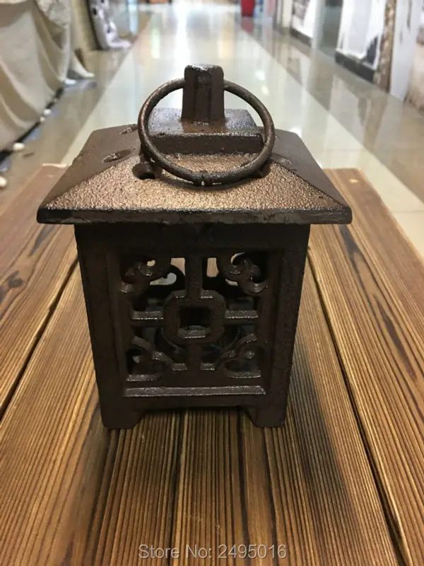 Квадратные металлические Европейский настенный обету подставка для свечи