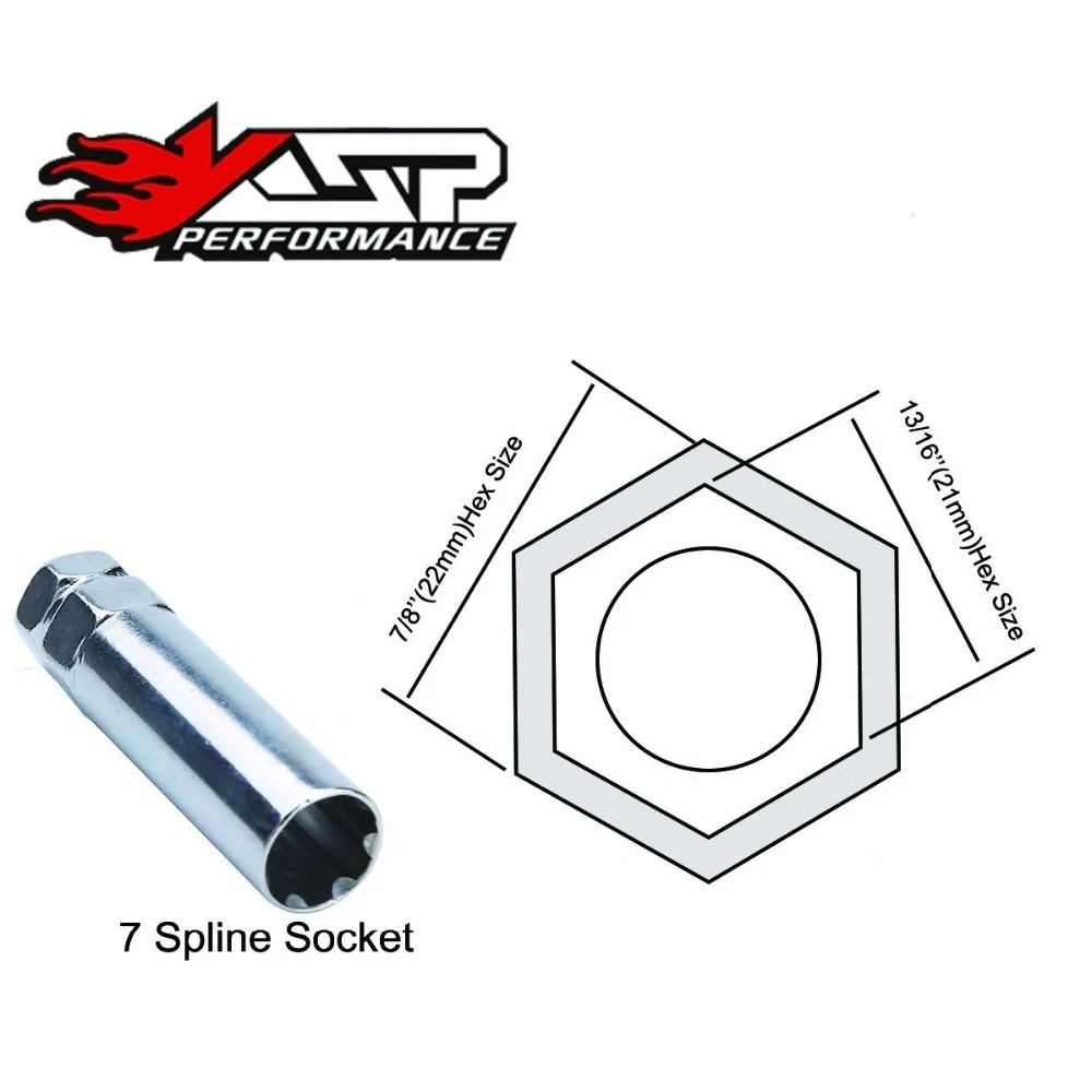 KSP 24 шт. черный M14x1.5 закрытый конец дуплекс 7 шлицевые гайки конический конус