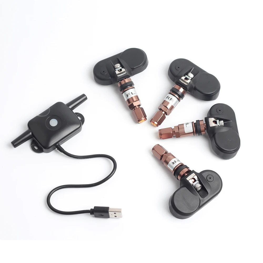 LMYSTAR USB Android Navigation Auto Car TPMS Tire Pressure Monitoring System Large Display Security Alarm Systems Tyre | Автомобили и