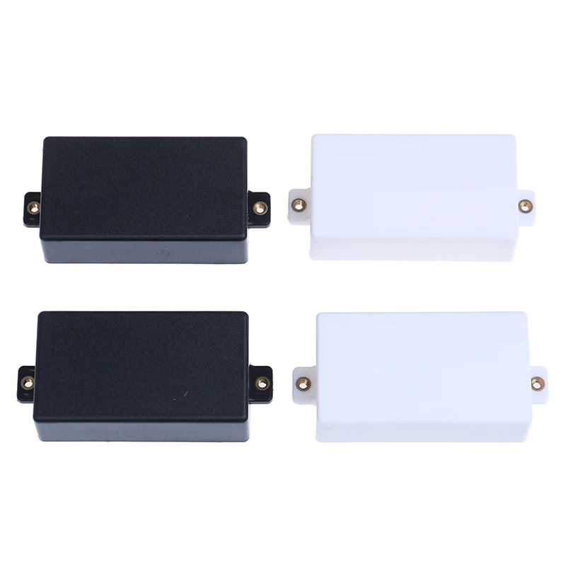 2 шт. пластиковая герметичная двойная катушка Humbucker чехол для гитары черный/белый