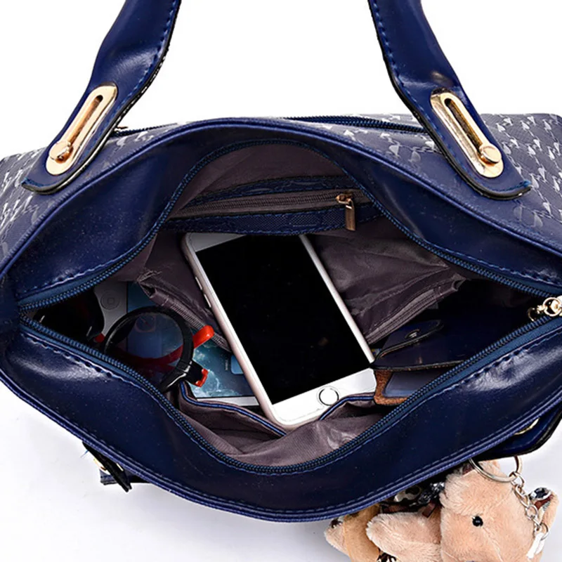 3 шт./комплект женская сумка из ПУ кожи|composite bag|bags handbagsbag ladies |