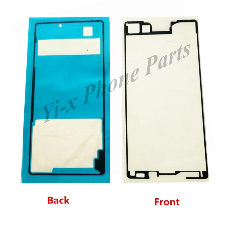 

2pcs/lot Front + Back Adhesive Glue Tape Sticke for Sony Xperia Z4 Z3+ E6553 E6533