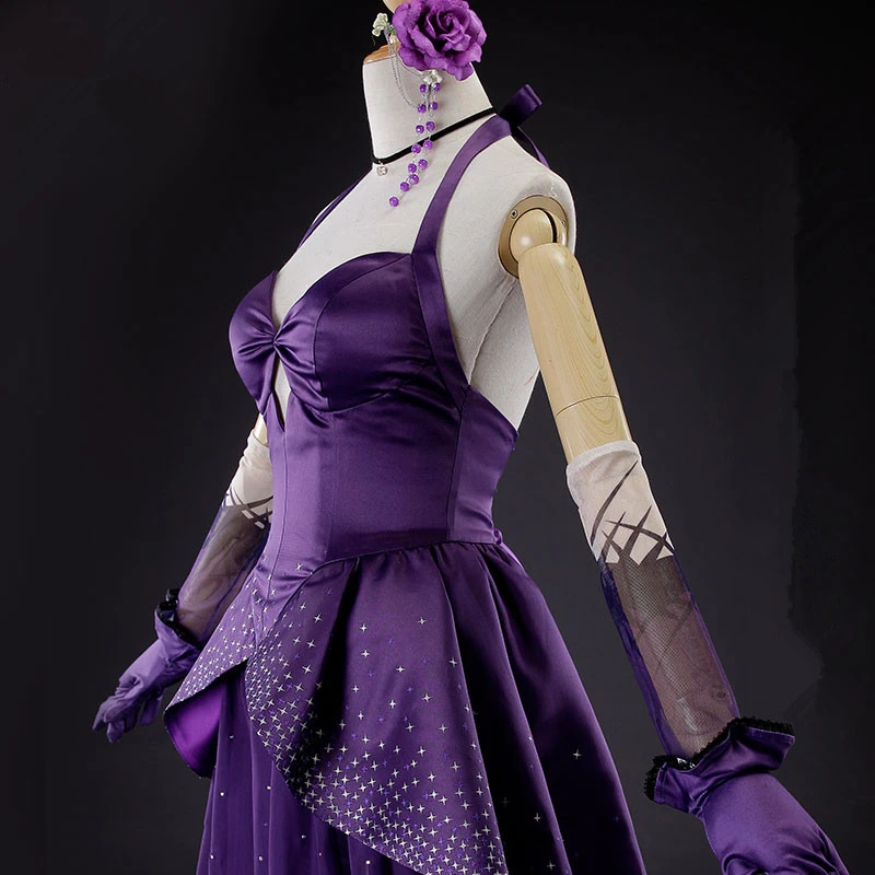 Fate/Grand Order FGO Lancer Scathach 2-я Юбилейная униформа косплей костюм женское платье костюмы