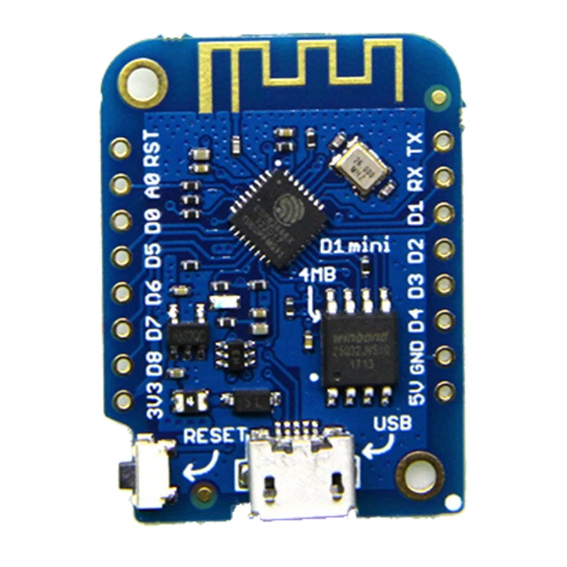 PPYY NEW D1 Mini V3.0 беспроводной Wifi Интернет вещей Плата развития Esp8266 Ch340 Ch340G 4Mb для Arduino