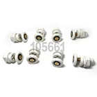 8 x роликов для душевой дверибегуновшкивовкрючков Rolli CY-301-12