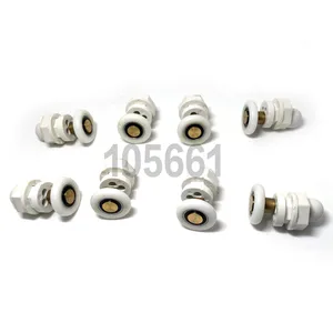 8 x роликов для душевой дверибегуновшкивовкрючков Rolli CY-301-12