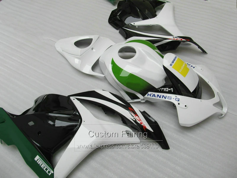 Впрыска ABS обтекателя комплект для HONDA CBR600RR 2009 2010 2011 2012 CBR 600 RR белый черный зеленый