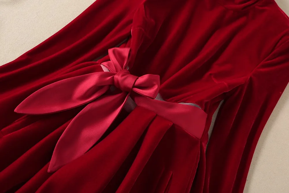 Женское платье трапециевидной формы в стиле пэчворк винтажное бархатное