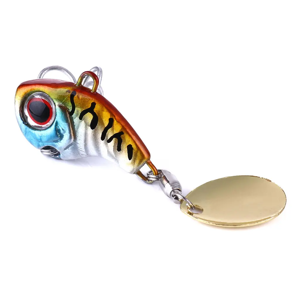 HENGJIA 1pcs Metal Mini VIB With Spoon Fishing Lure 9g 14g 16g 21G Blade Tackle | Спорт и развлечения