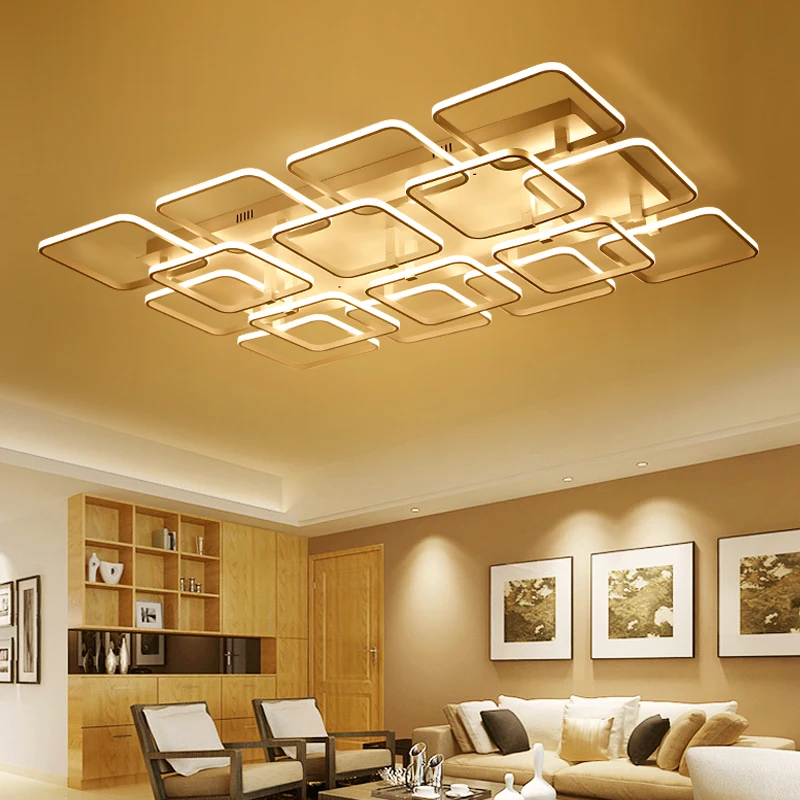 Новая современная светодиодная потолочная люстра для гостиной спальни