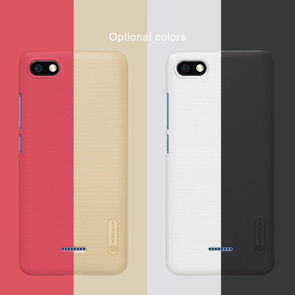 Чехол Nillkin для Xiaomi Redmi 6A матовый жесткий пластиковый защитный чехол-накладка