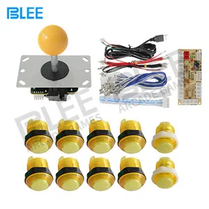 3 Набор для управления аркадными играми DIY, 2 игрока, джойстик, игровой набор с 20 светодиодный кнопками для аркадных игр, usb-кодировщик, комплект для ПК PS3, Android - Цвет: 3
