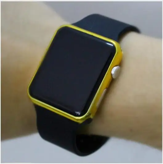Los hombres светодиодный цифровой relojes de los hombres correa de caucho hombre reloj de pulsera militar reloj Saat reloj masculino Hodin