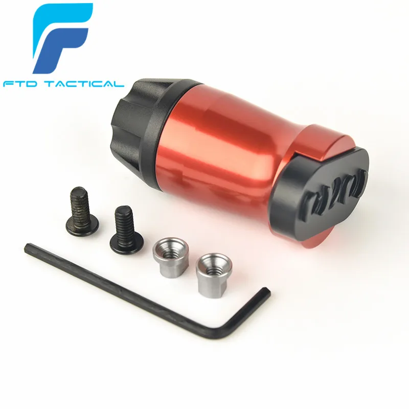 Samson Style Evolution Keymod вертикальная короткая ручка Красный|Аксессуары для охотничьих