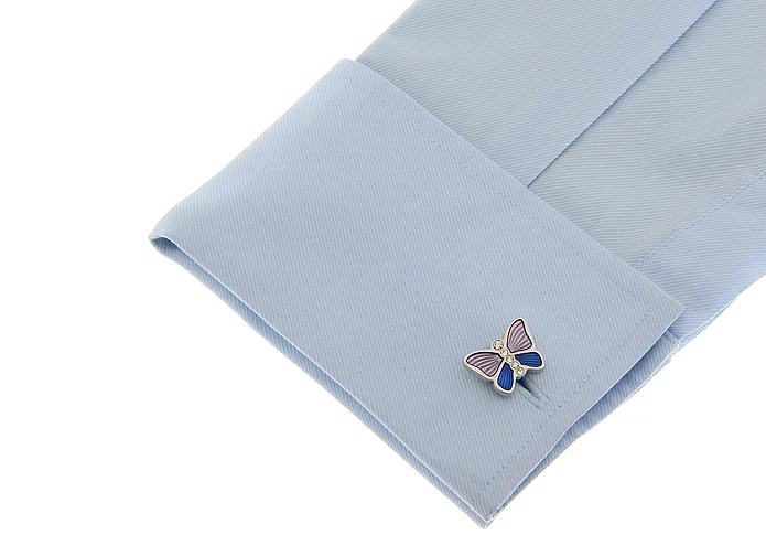 Женские запонки iGame из хрустальной латуни 4 цвета уникальный дизайн бабочки