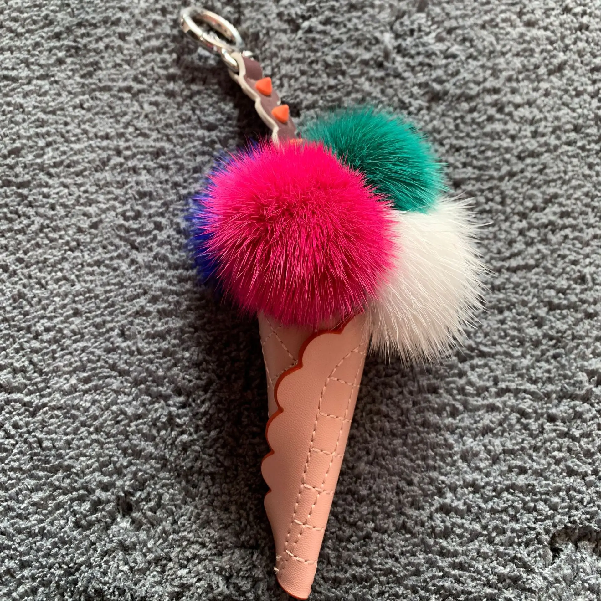 Брелок для ключей брелок с подвеской в виде монстра сумки мороженым из