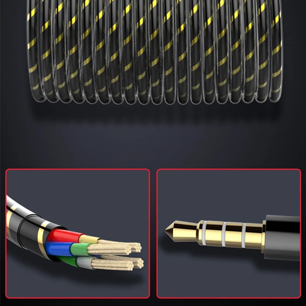 Проводные наушники вкладыши с двойной подвижной катушкой 3 5 мм стереонаушники